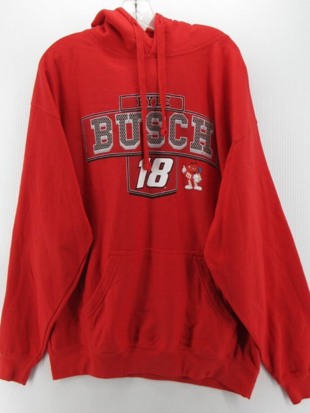 Kyle Busch Sweatshirt XL NASCAR M&Ms Racing Hoodie MillTex Graphic